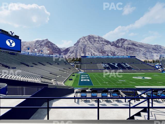 Seating view for LaVell Edwards Stadium Section 109