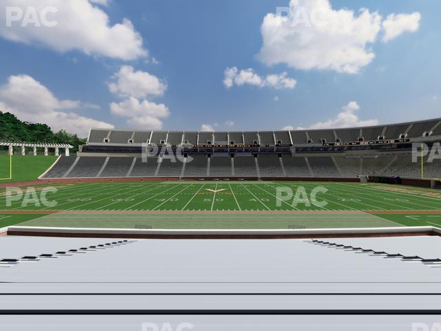 Seating view for Scott Stadium Section 125