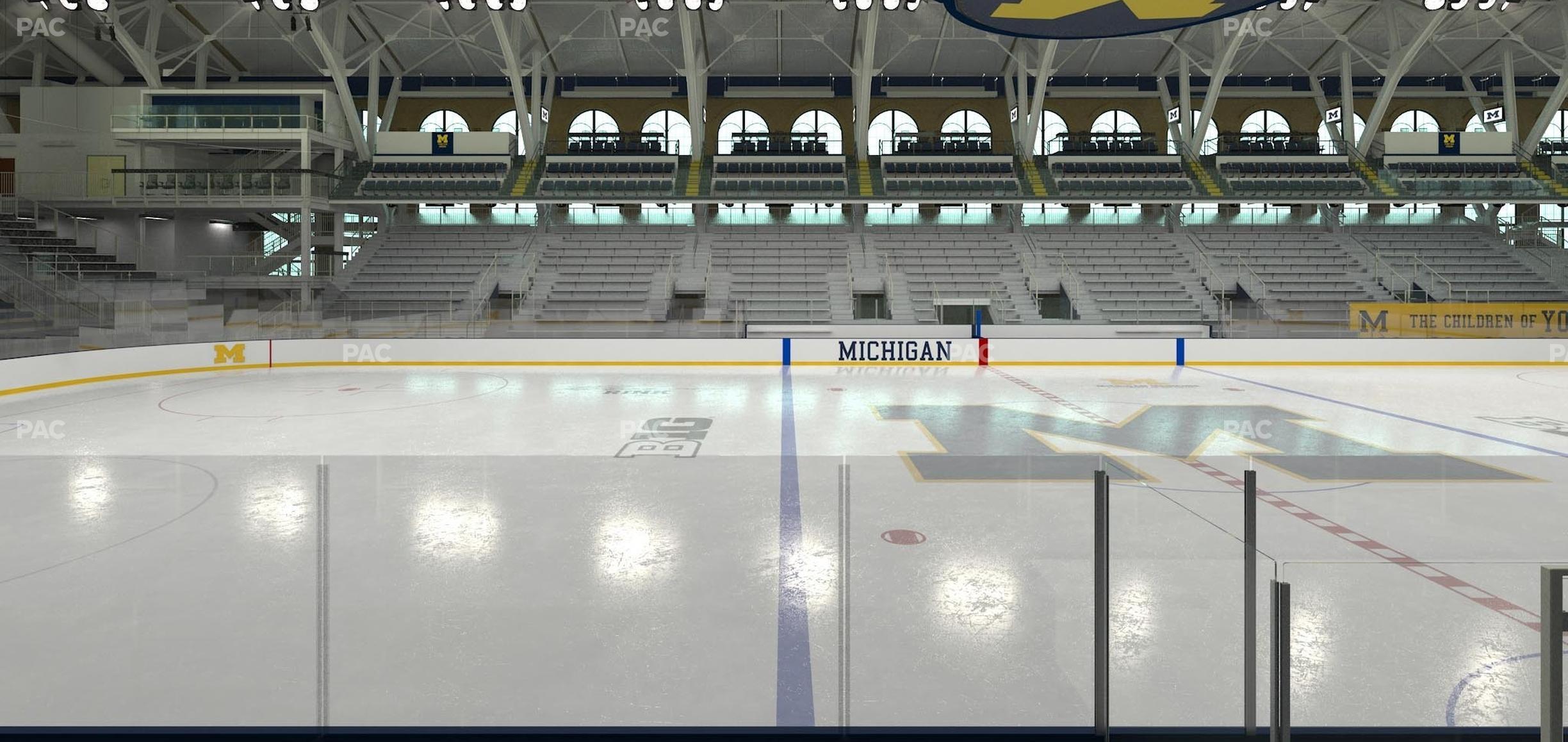 Seating view for Yost Arena Section 3