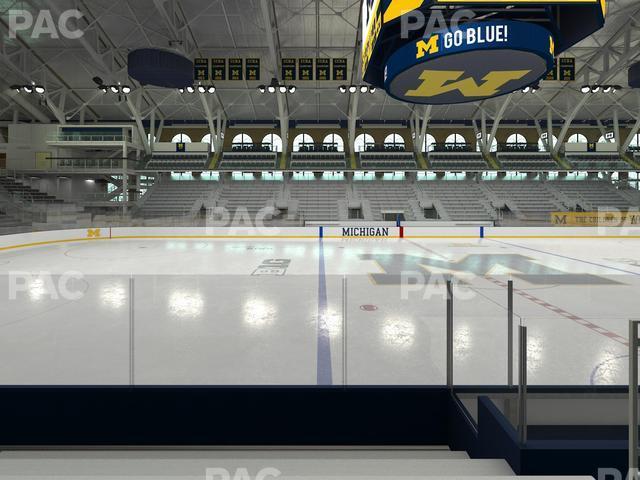 Seating view for Yost Arena Section 3