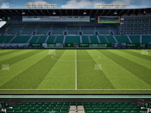 Seating view for Providence Park Section Club 3