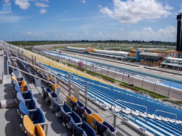 Seating view for Homestead-Miami Speedway Section Speedway Club 319