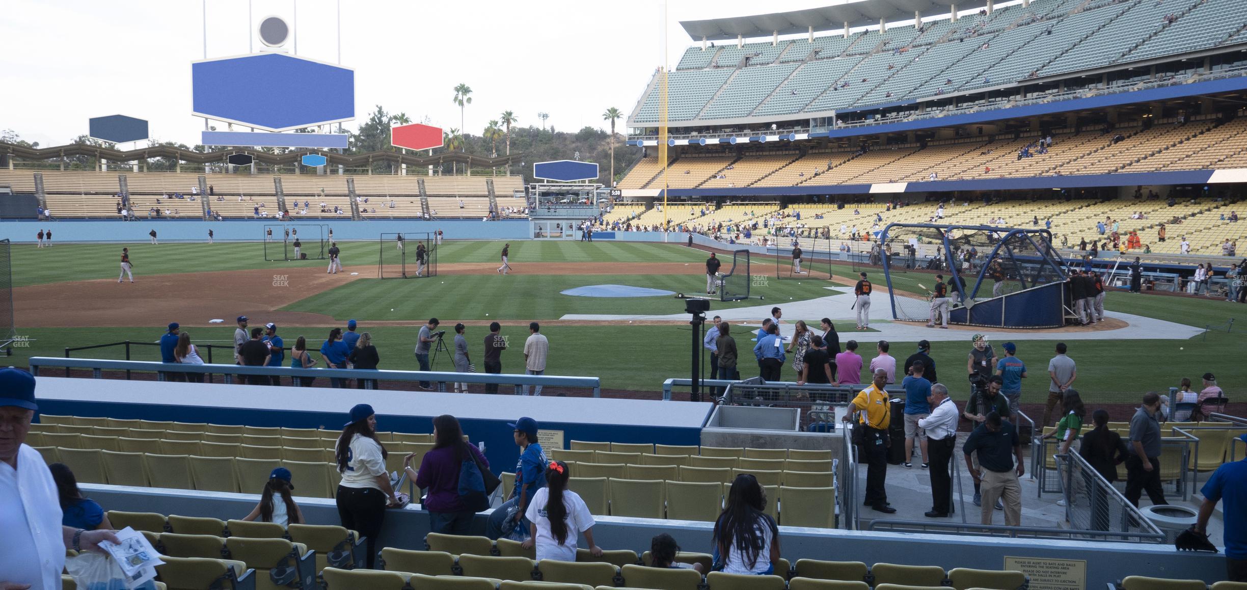 Seating view for Dodger Stadium Section 15 Fd