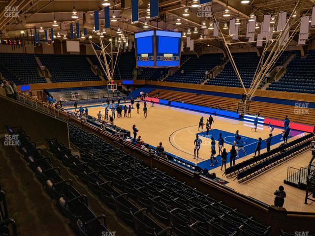 Seating view for Cameron Indoor Stadium Section 8