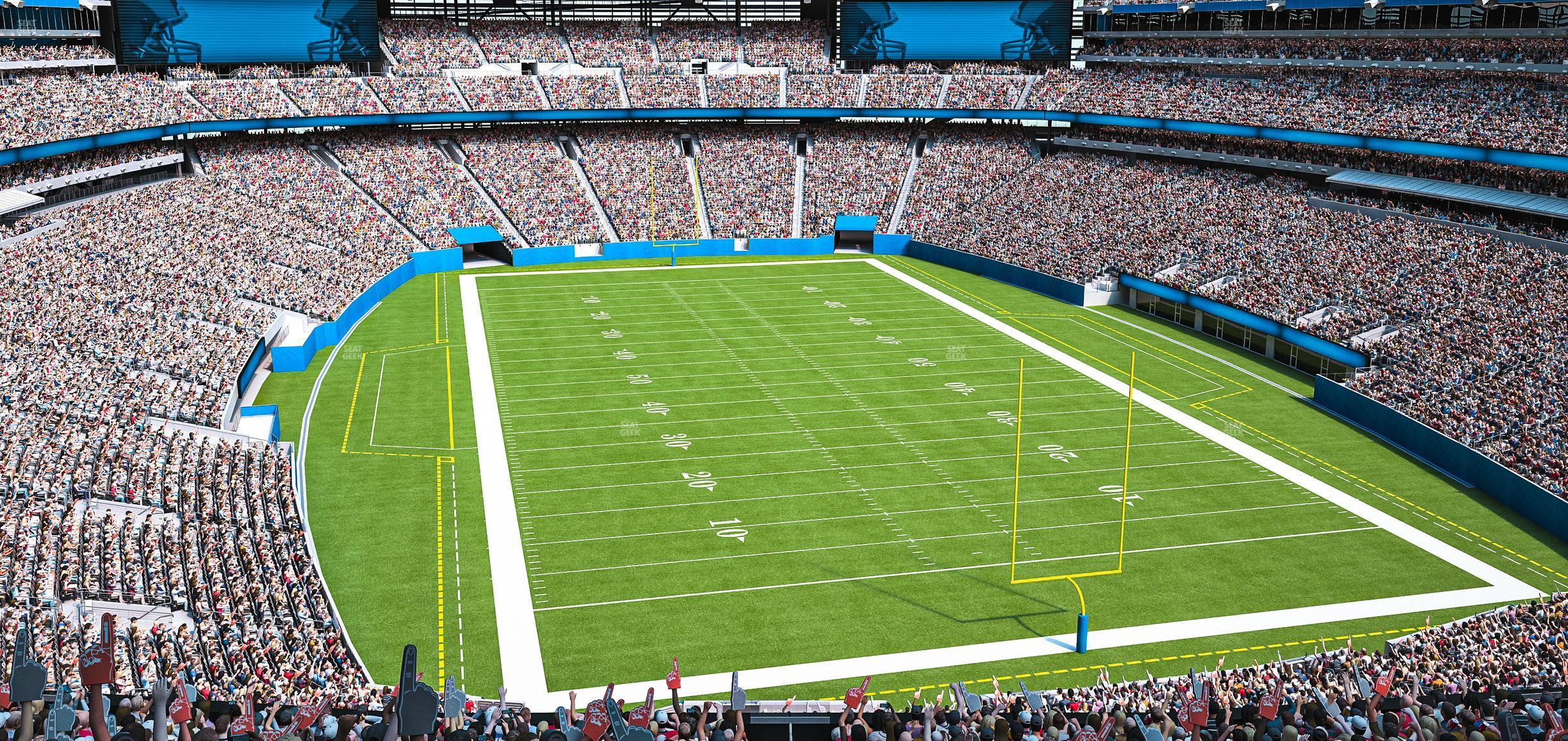 Seating view for MetLife Stadium Section 228 B