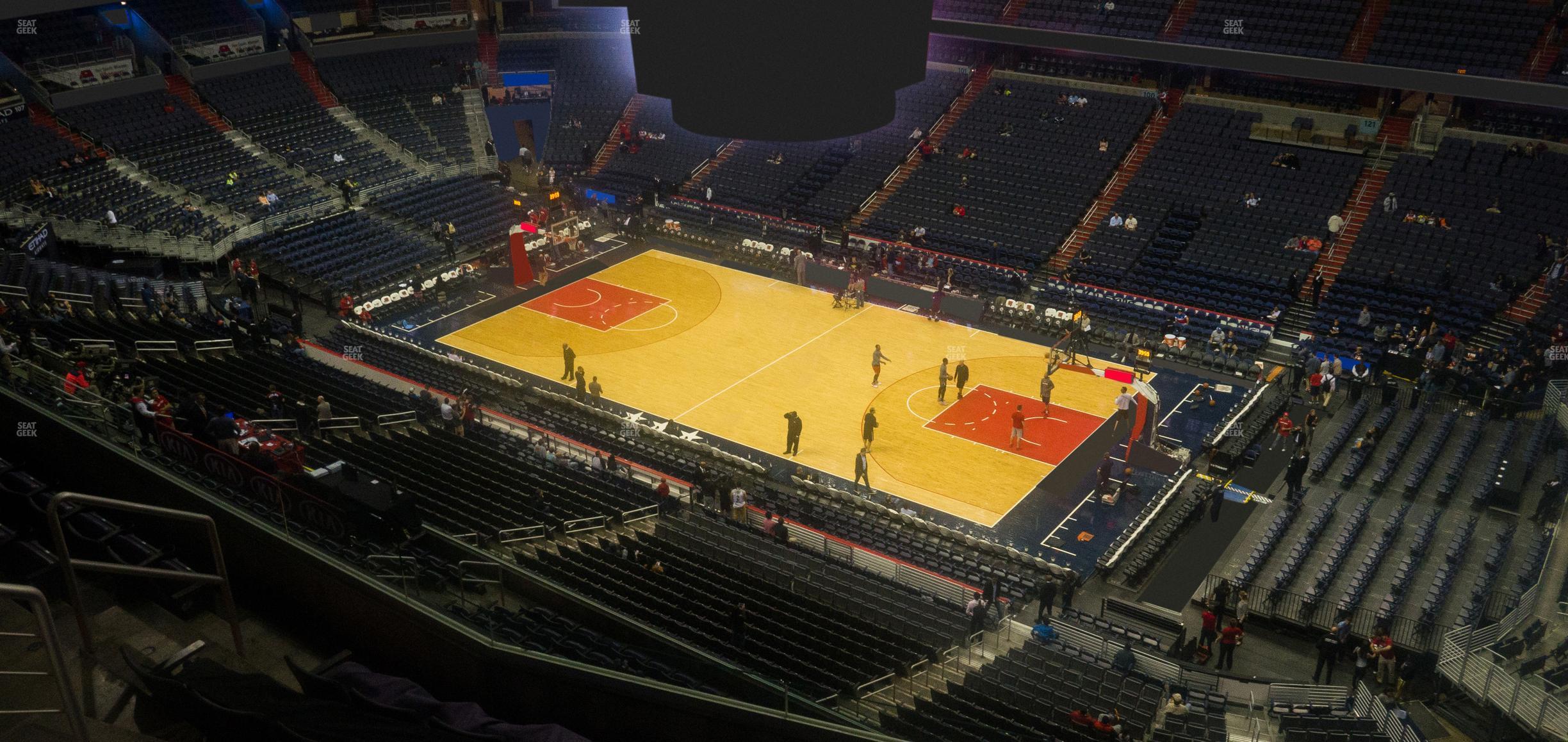 Seating view for Capital One Arena Section 420