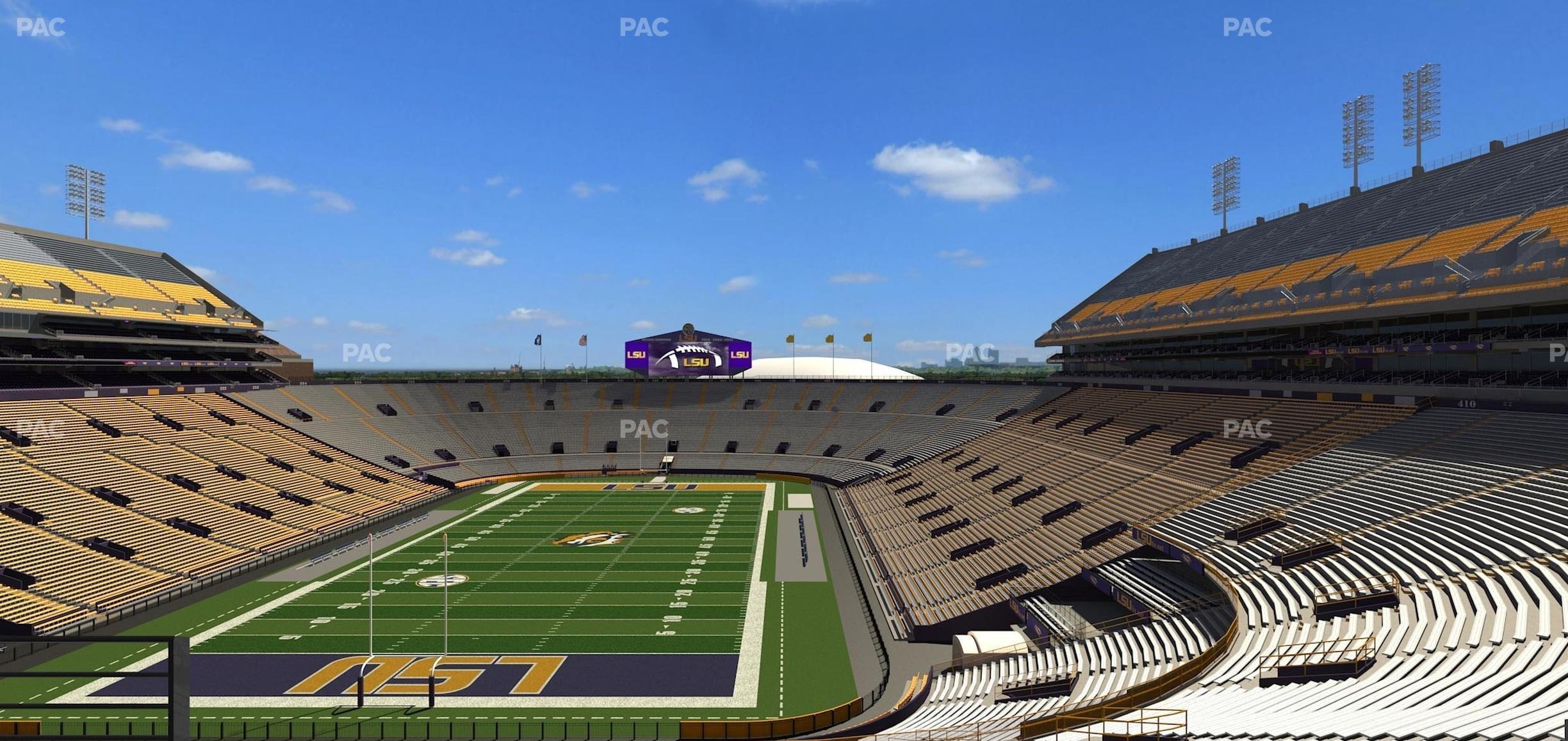 Seating view for Tiger Stadium Section Suite 147