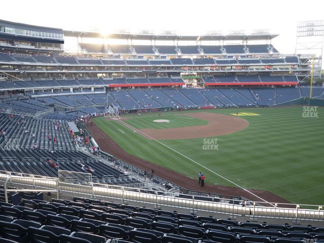 Seating view for Nationals Park Section 231