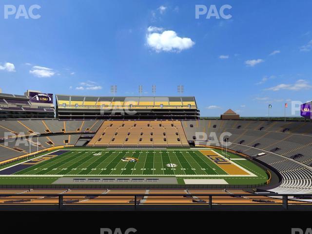 Seating view for Tiger Stadium Section Suite 111