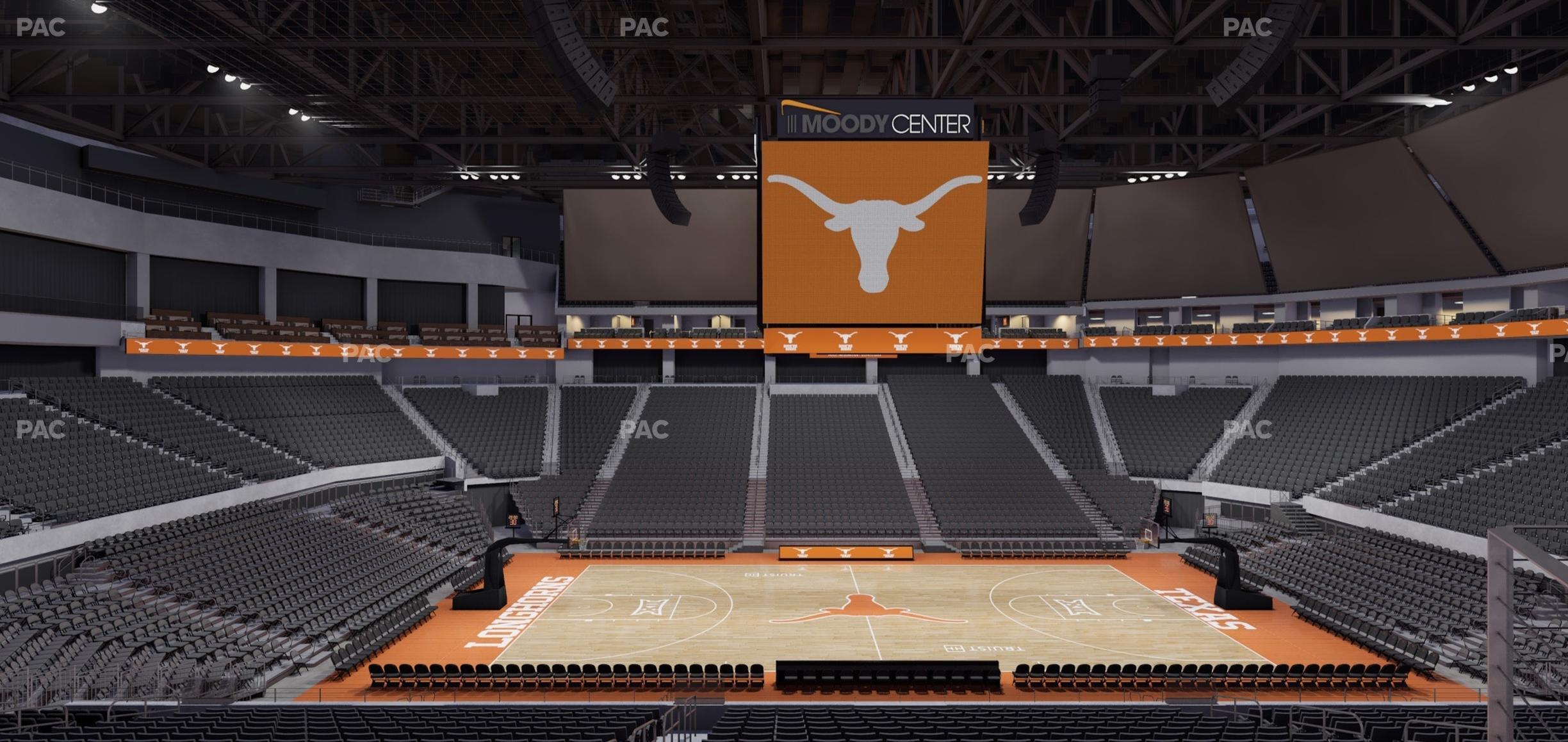 Seating view for Moody Center ATX Section 119