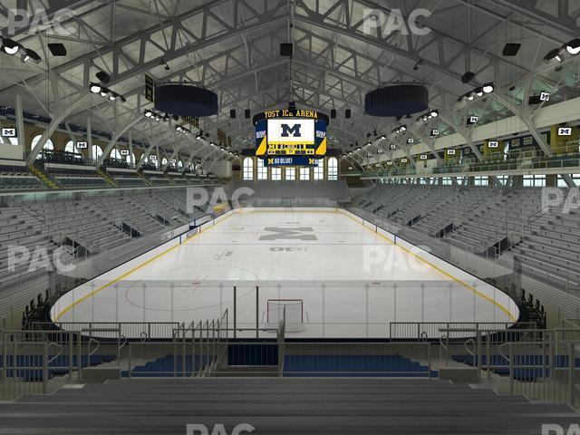 Seating view for Yost Arena Section 26