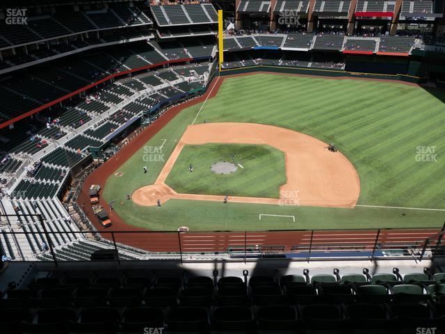 Seating view for Globe Life Field Section 316