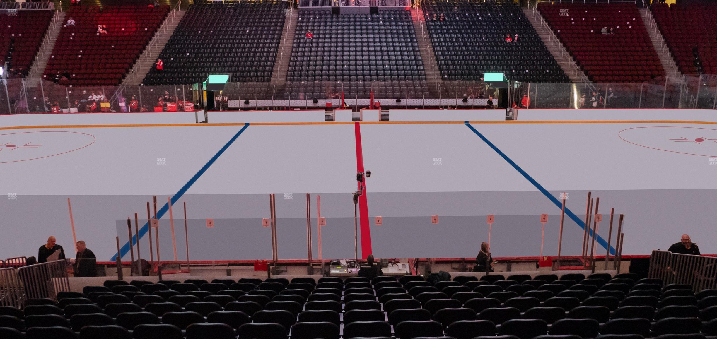 Seating view for Prudential Center Section 19