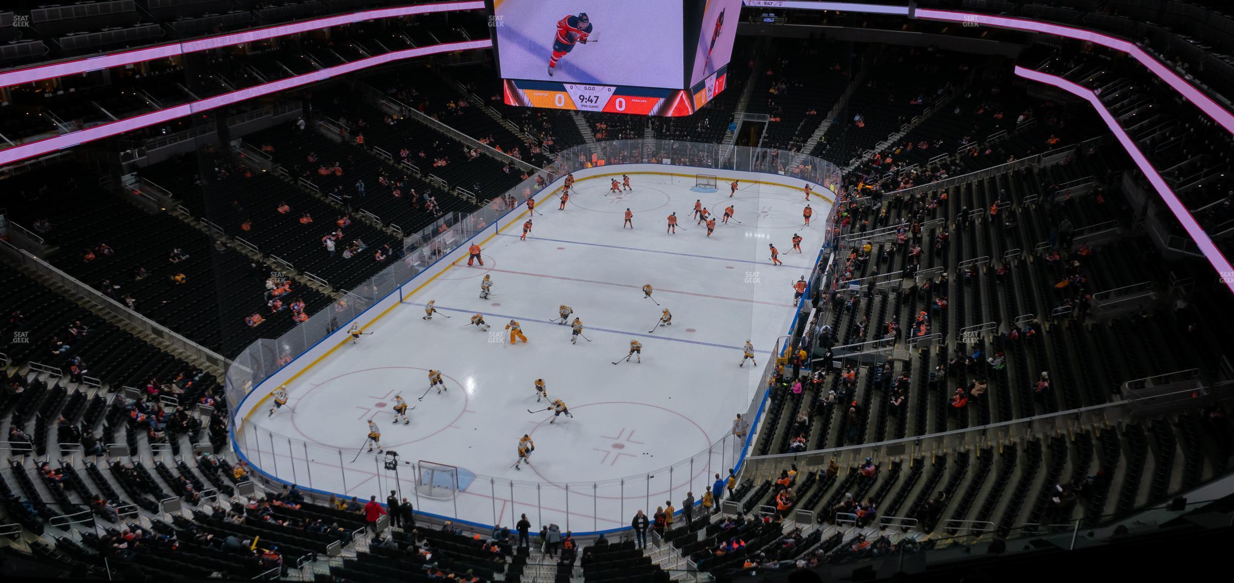 Seating view for Rogers Place Section 209