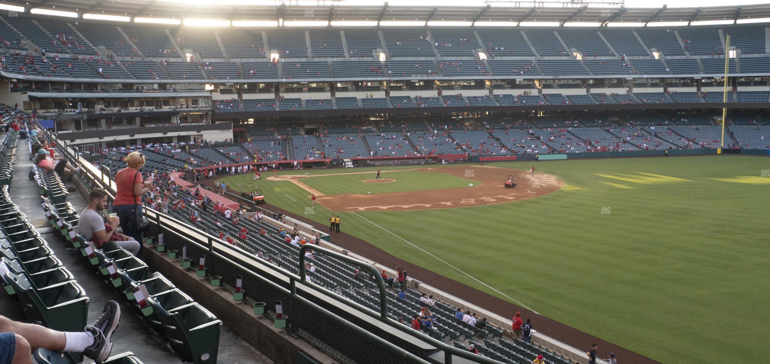 Seating view for Angel Stadium of Anaheim Section 347