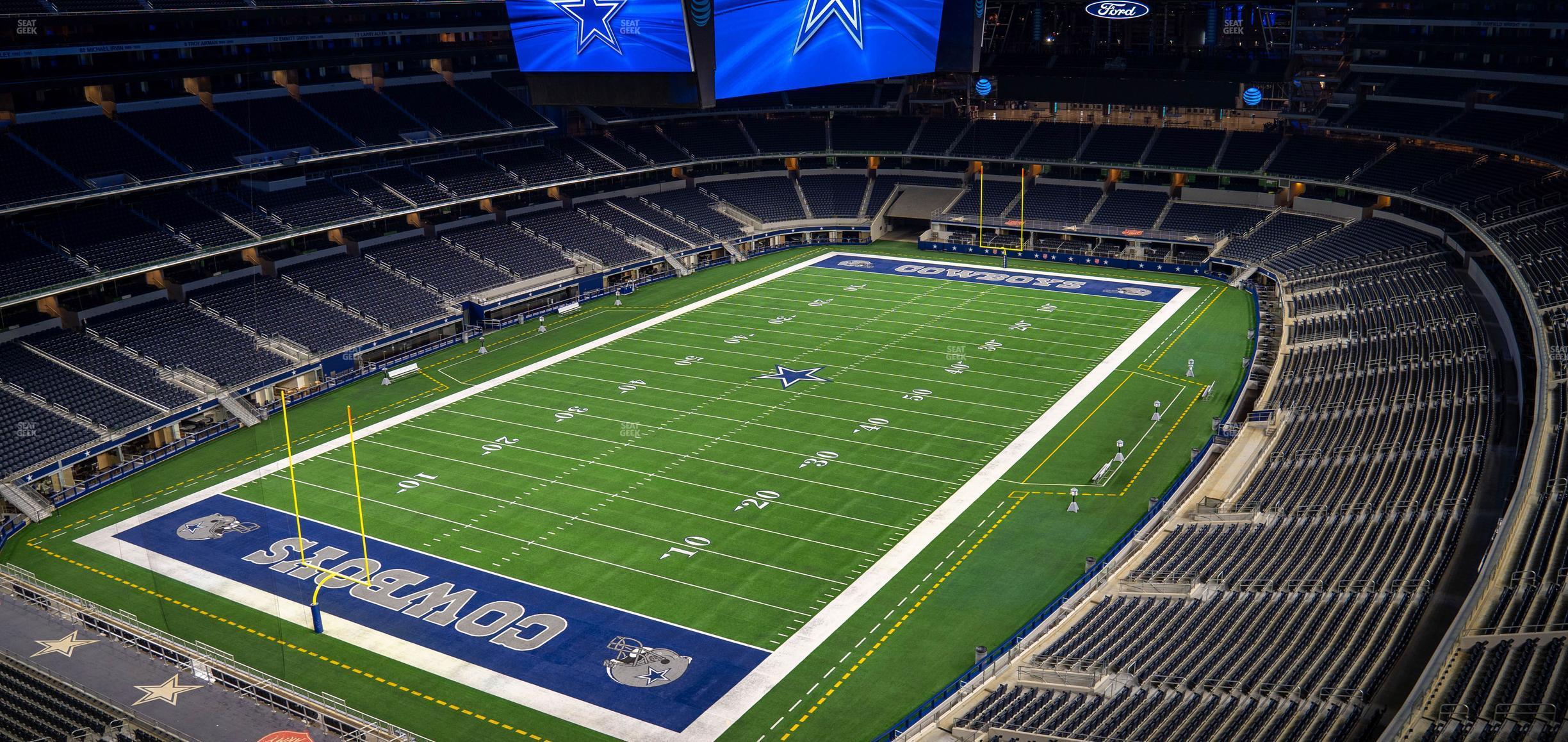 Seating view for AT&T Stadium Section Star Suite 654