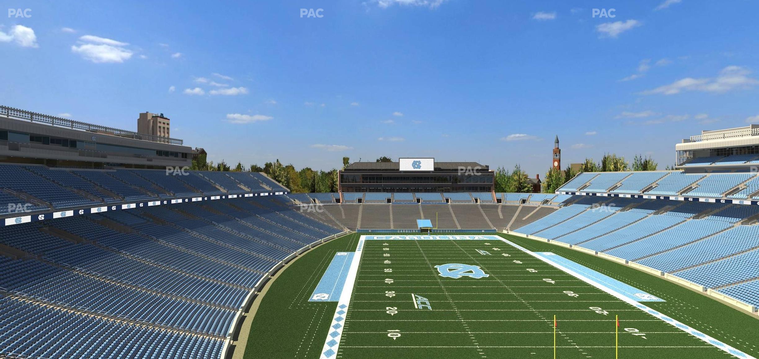 Seating view for Kenan Memorial Stadium Section Suite 5