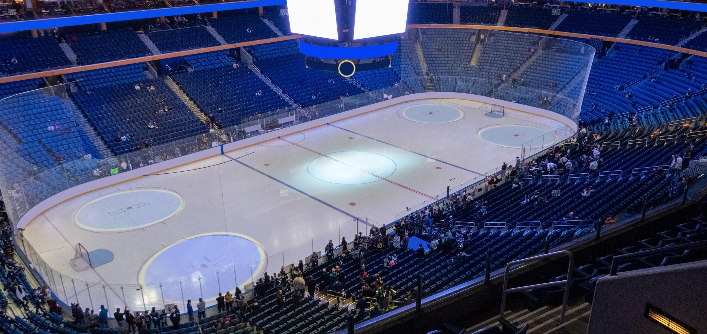 Seating view for KeyBank Center Section 309