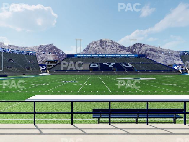 Seating view for LaVell Edwards Stadium Section 6