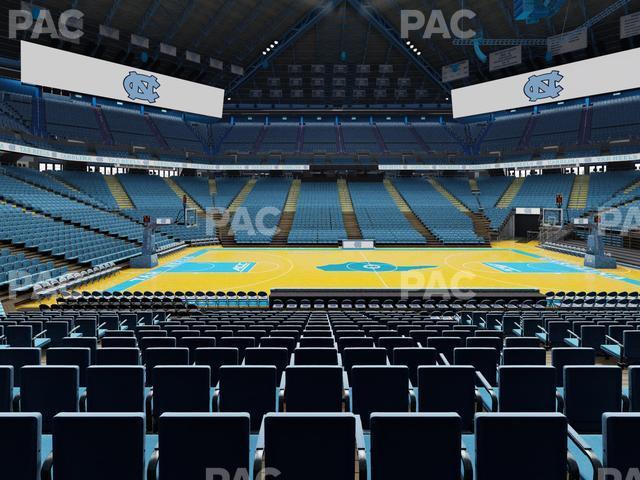 Seating view for Dean Smith Center Section 108