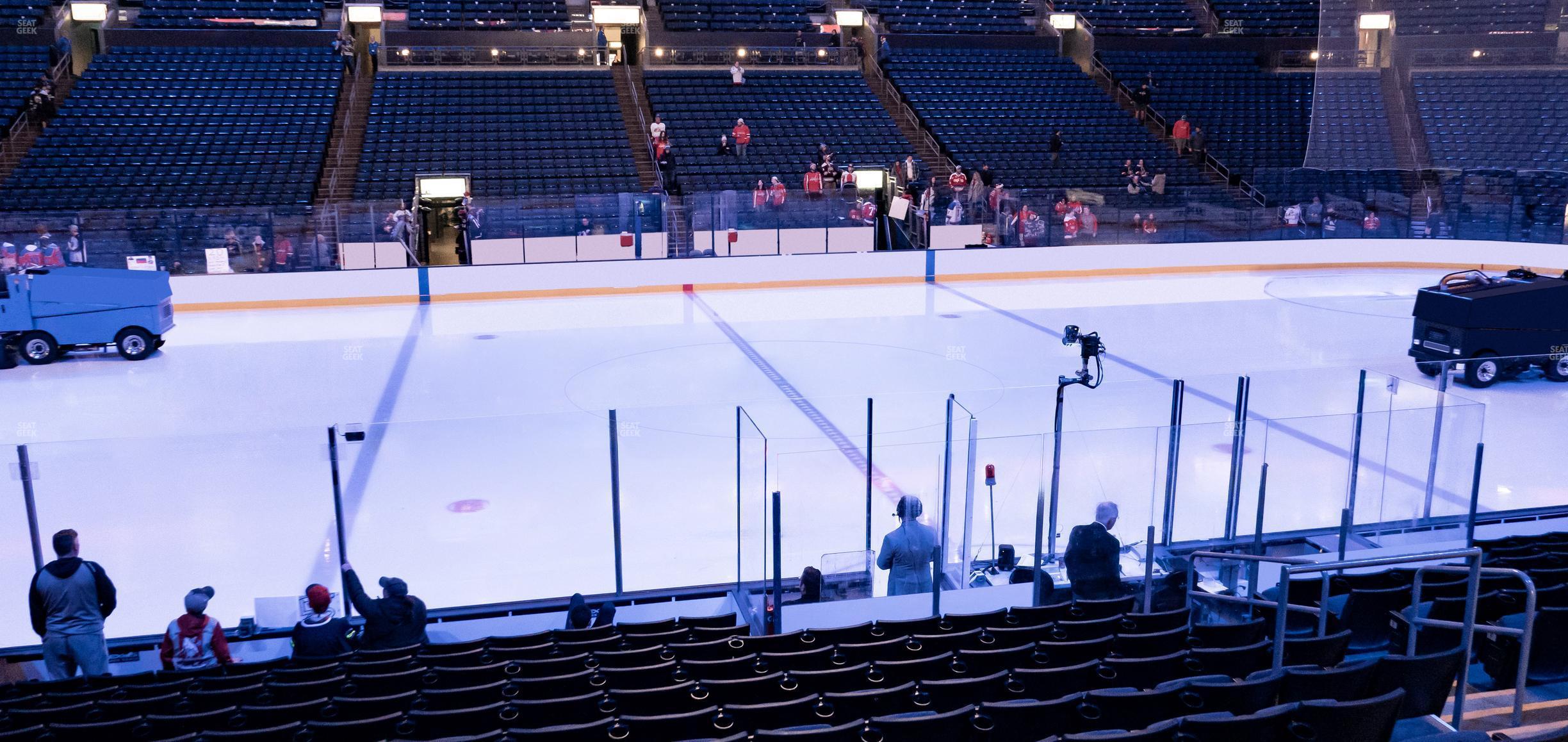 Seating view for Nationwide Arena Section 115