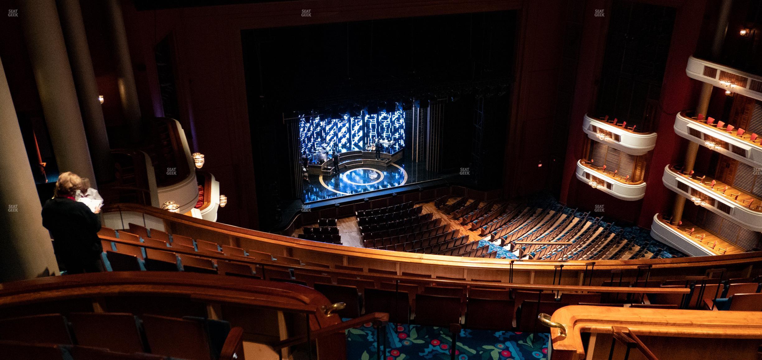 Seating view for Au-Rene Theater at the Broward Center Section Balcony Left