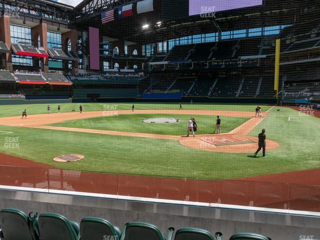 Seating view for Globe Life Field Section 11