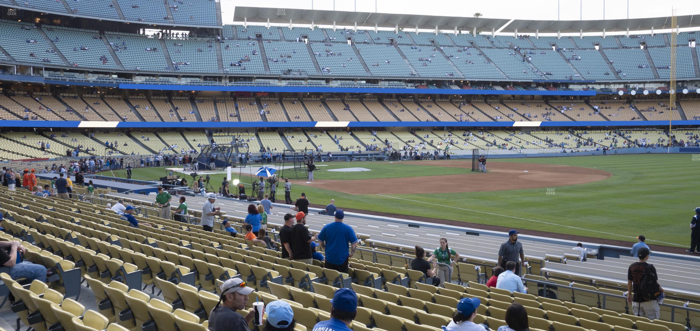 Seating view for Dodger Stadium Section 40 Fd