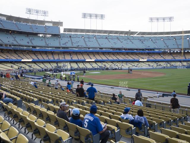 Seating view for Dodger Stadium Section 40 Fd