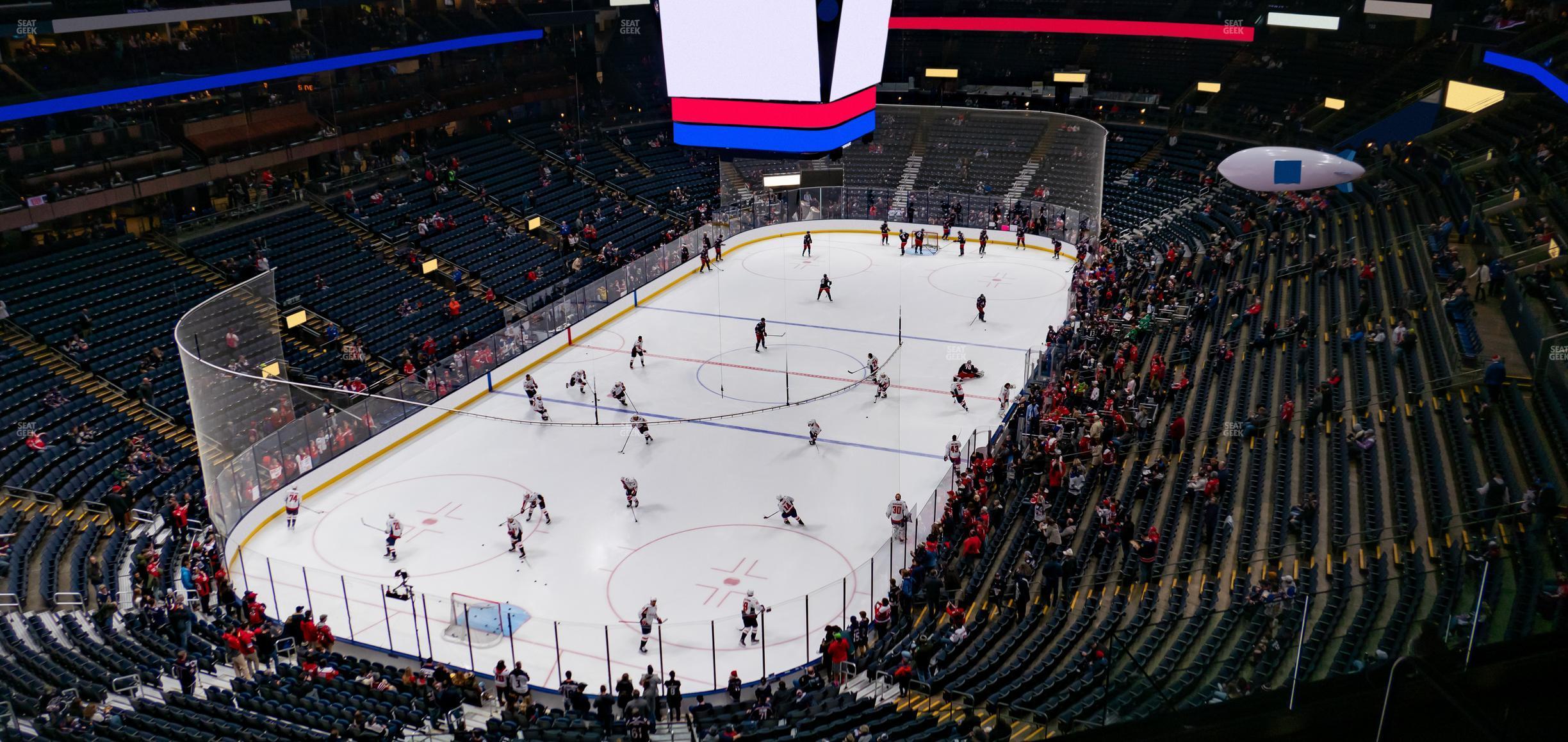 Seating view for Nationwide Arena Section 208