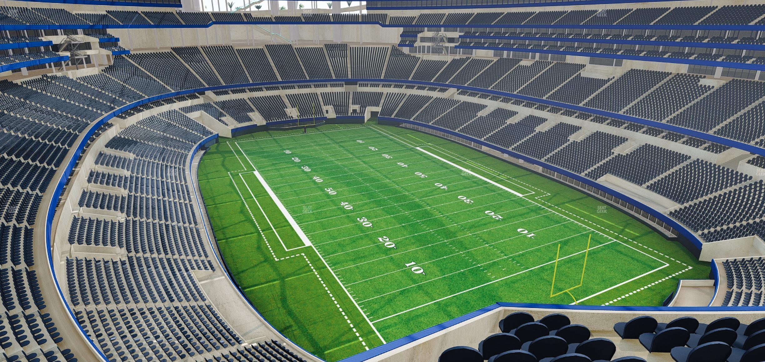 Seating view for SoFi Stadium Section 305