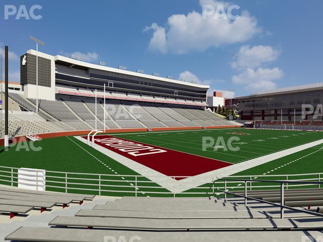 Seating view for Gesa Field Section 20