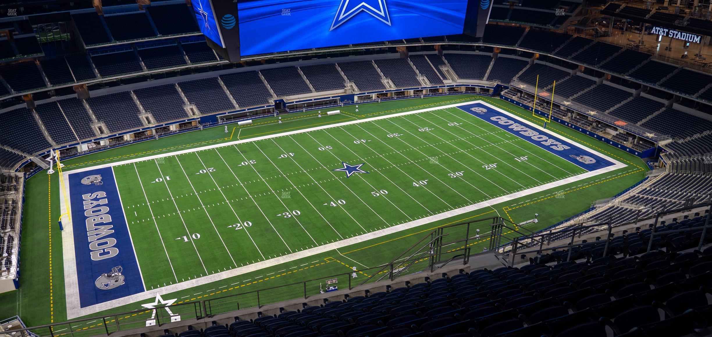 Seating view for AT&T Stadium Section 446