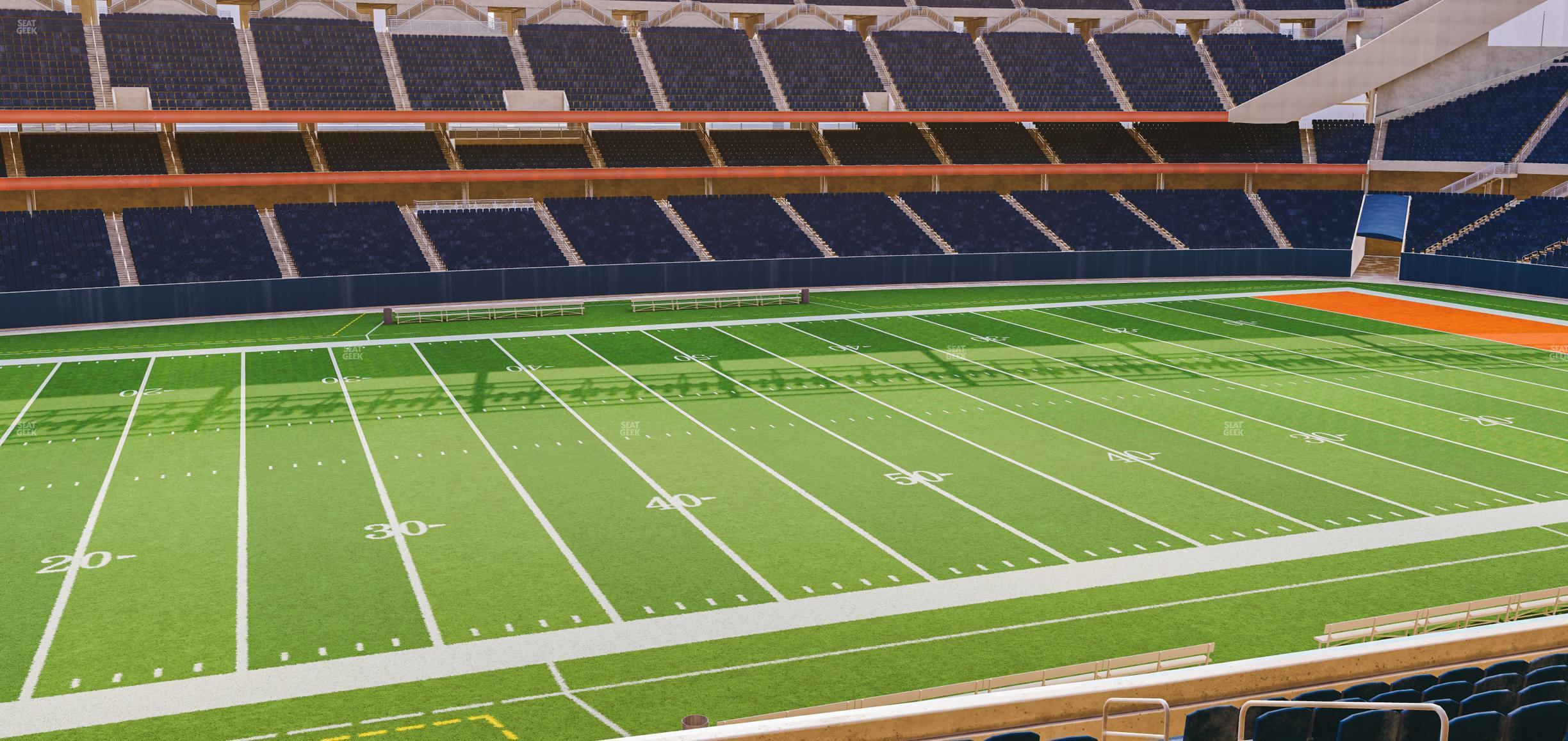 Seating view for Soldier Field Section 211 Club