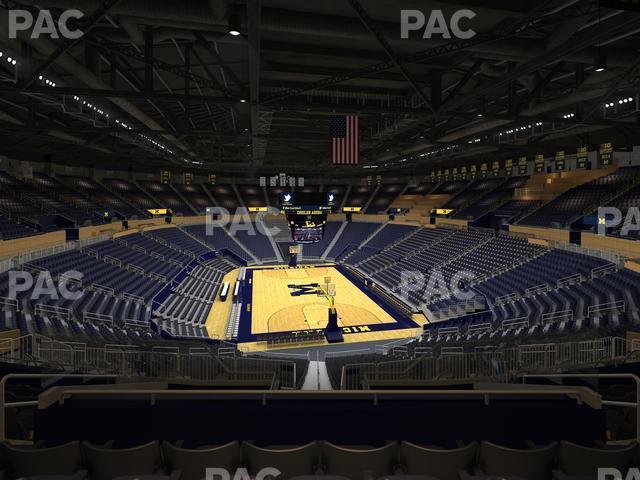 Seating view for Crisler Center Section 215