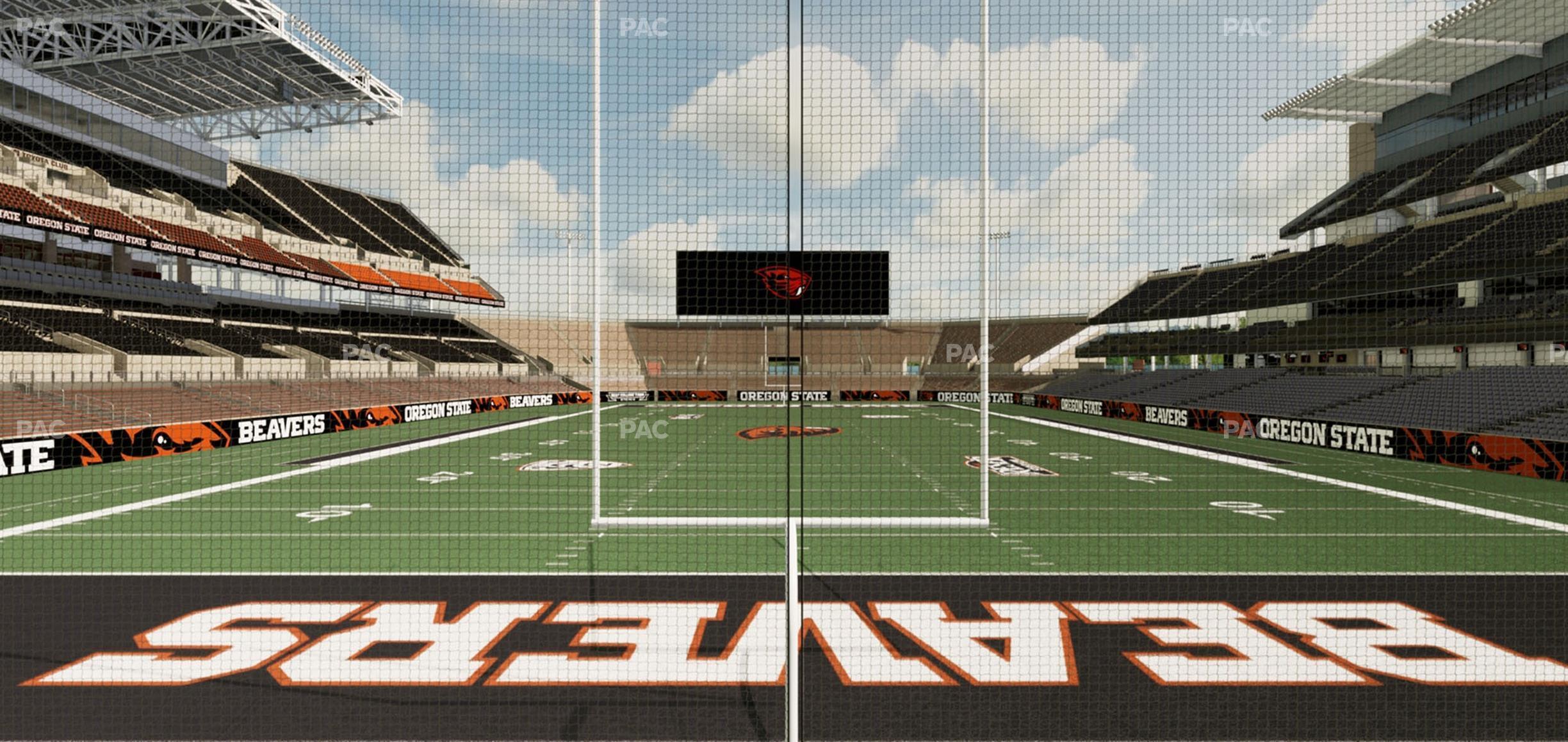 Seating view for Reser Stadium Section 138