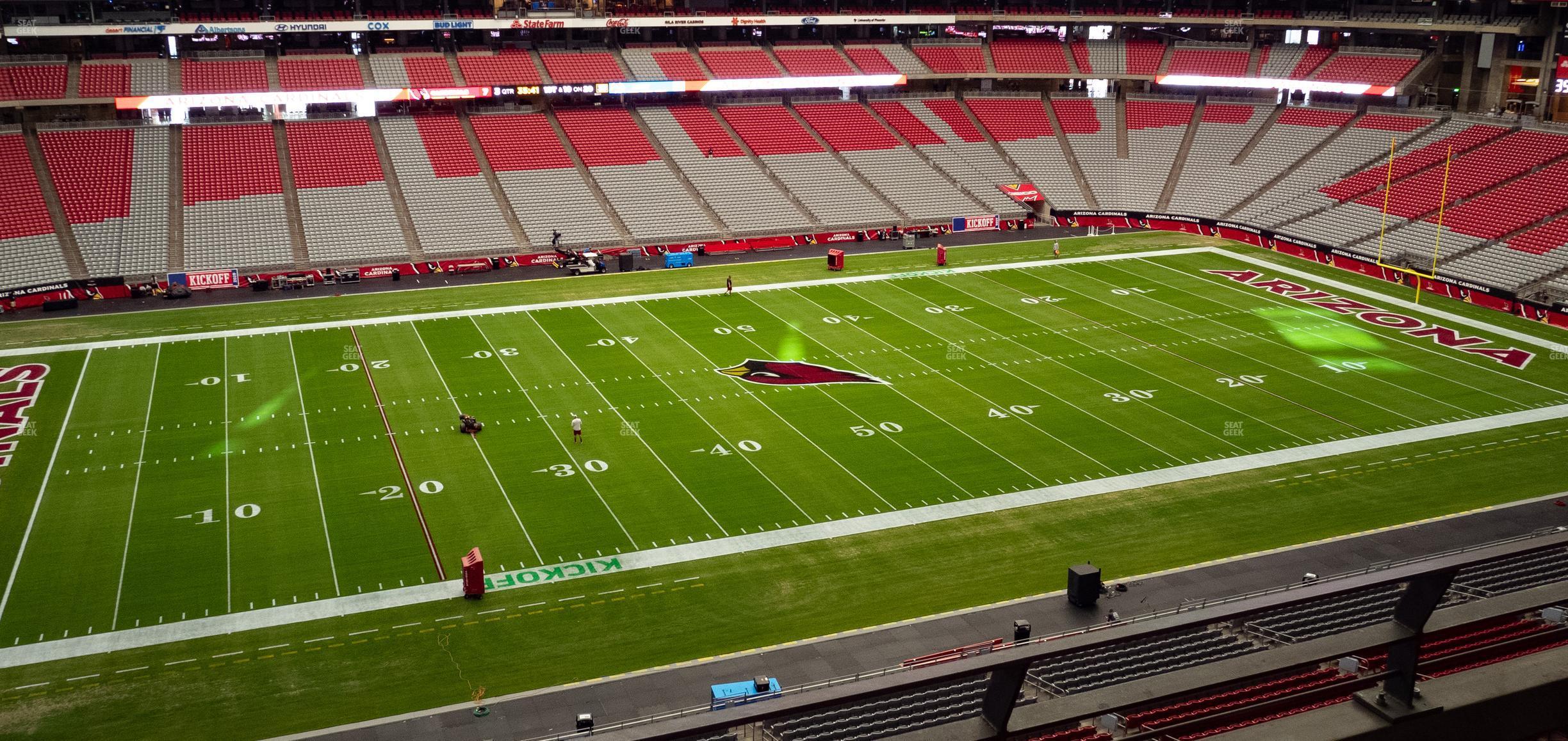 Seating view for State Farm Stadium Section Ring Of Honor 447