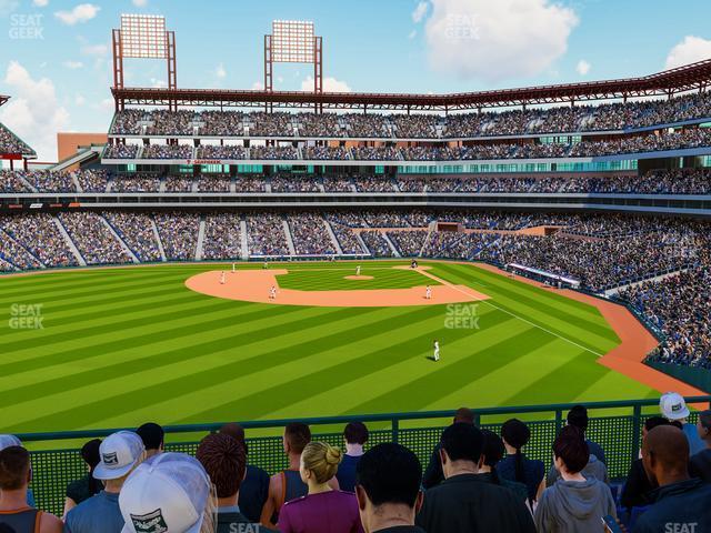 Seating view for Citizens Bank Park Section 243