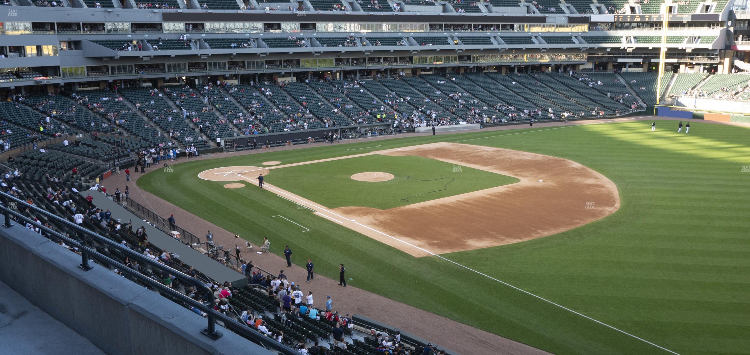 Seating view for Guaranteed Rate Field Section 316