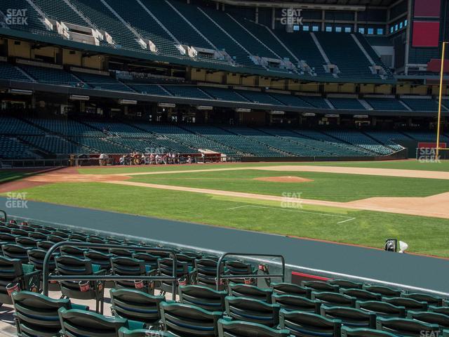 Seating view for Chase Field Section C