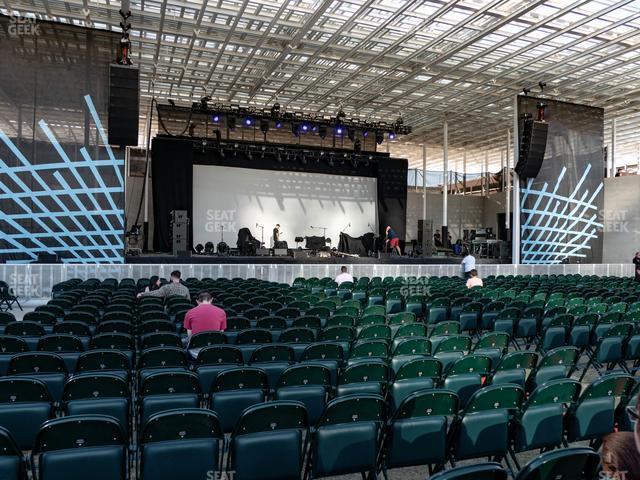 Seating view for Moody Amphitheater Section 104