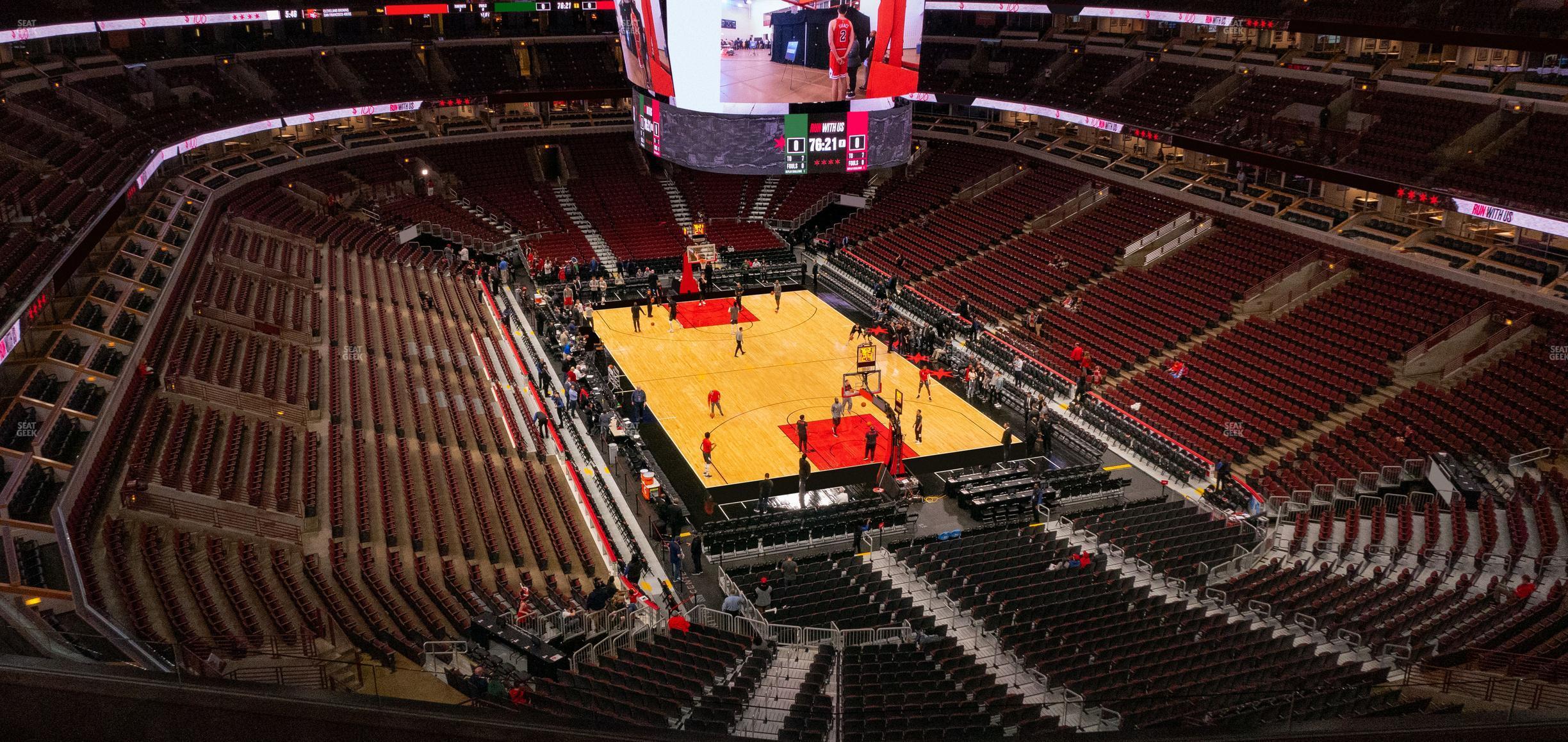 Seating view for United Center Section 328