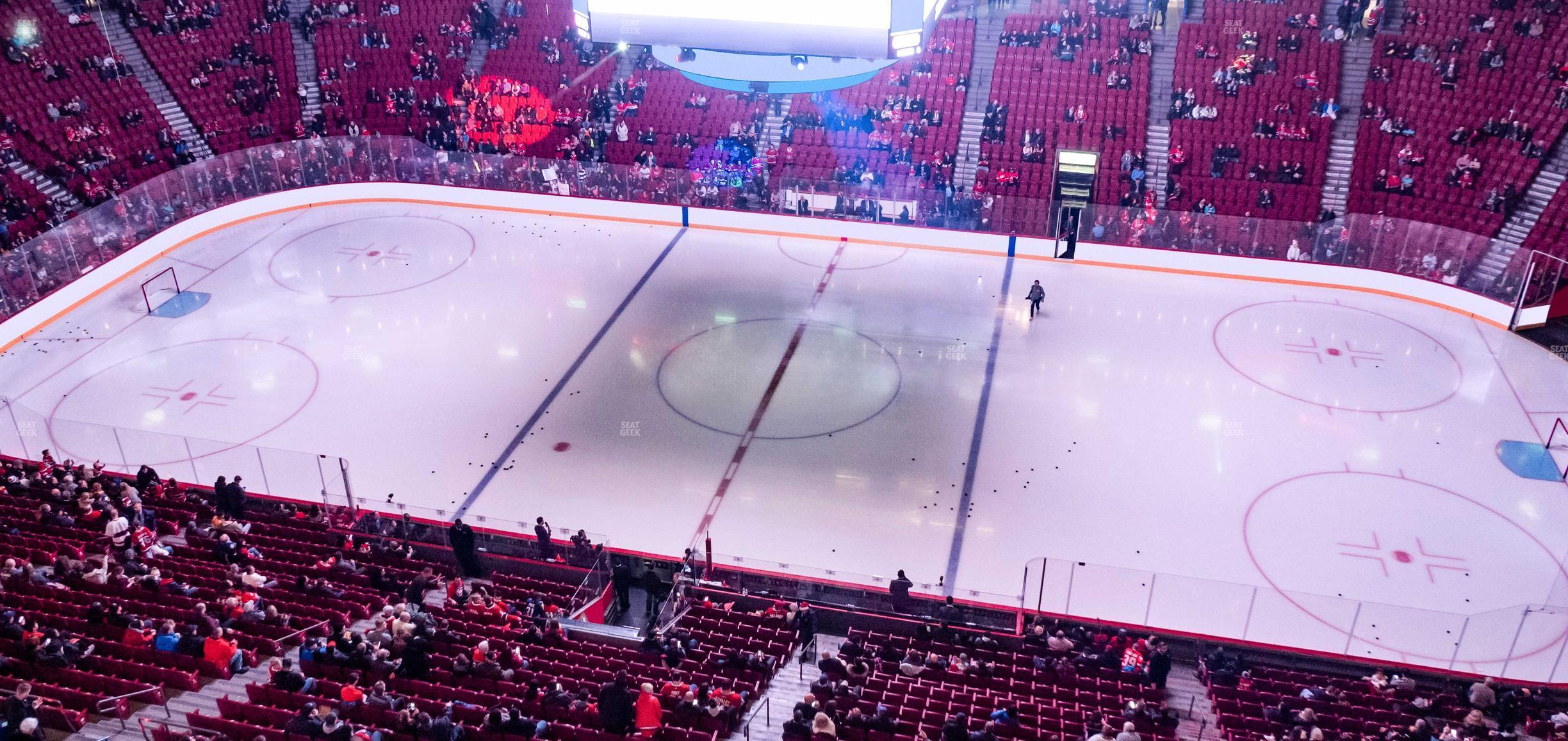 Seating view for Centre Bell Section 336