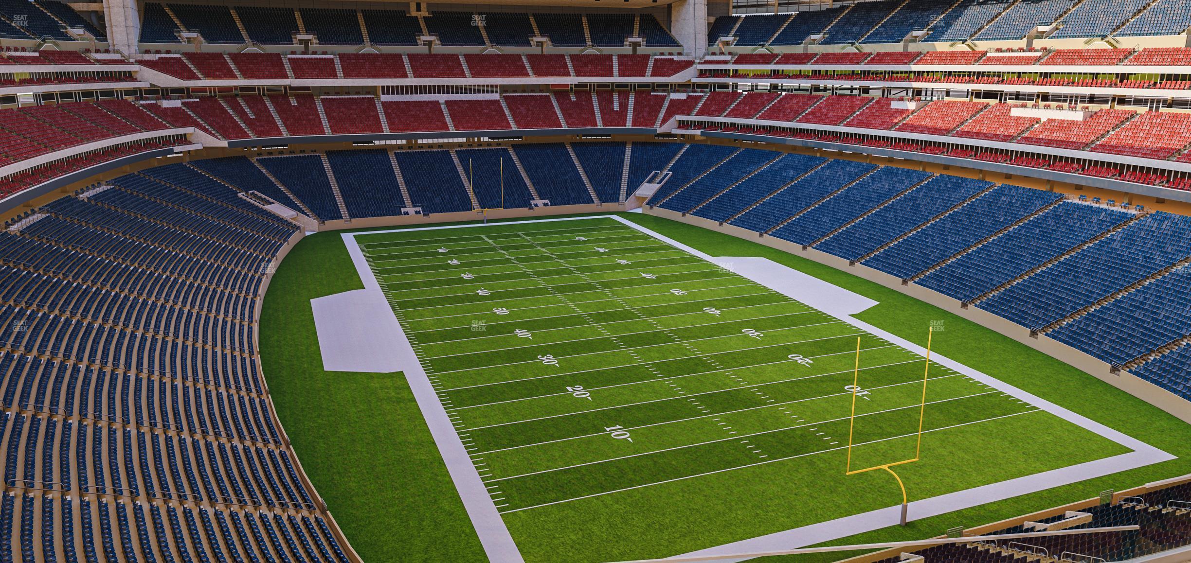 Seating view for NRG Stadium Section 524