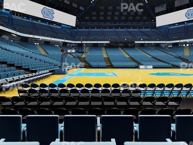 Seating view for Dean Smith Center Section 107