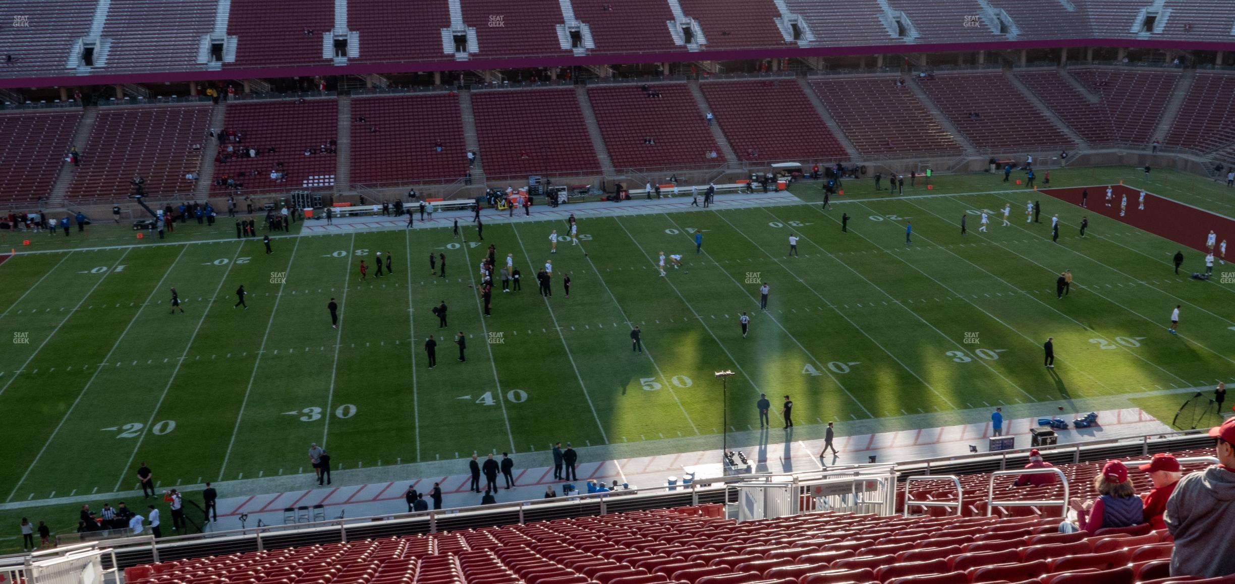 Seating view for Stanford Stadium Section 234