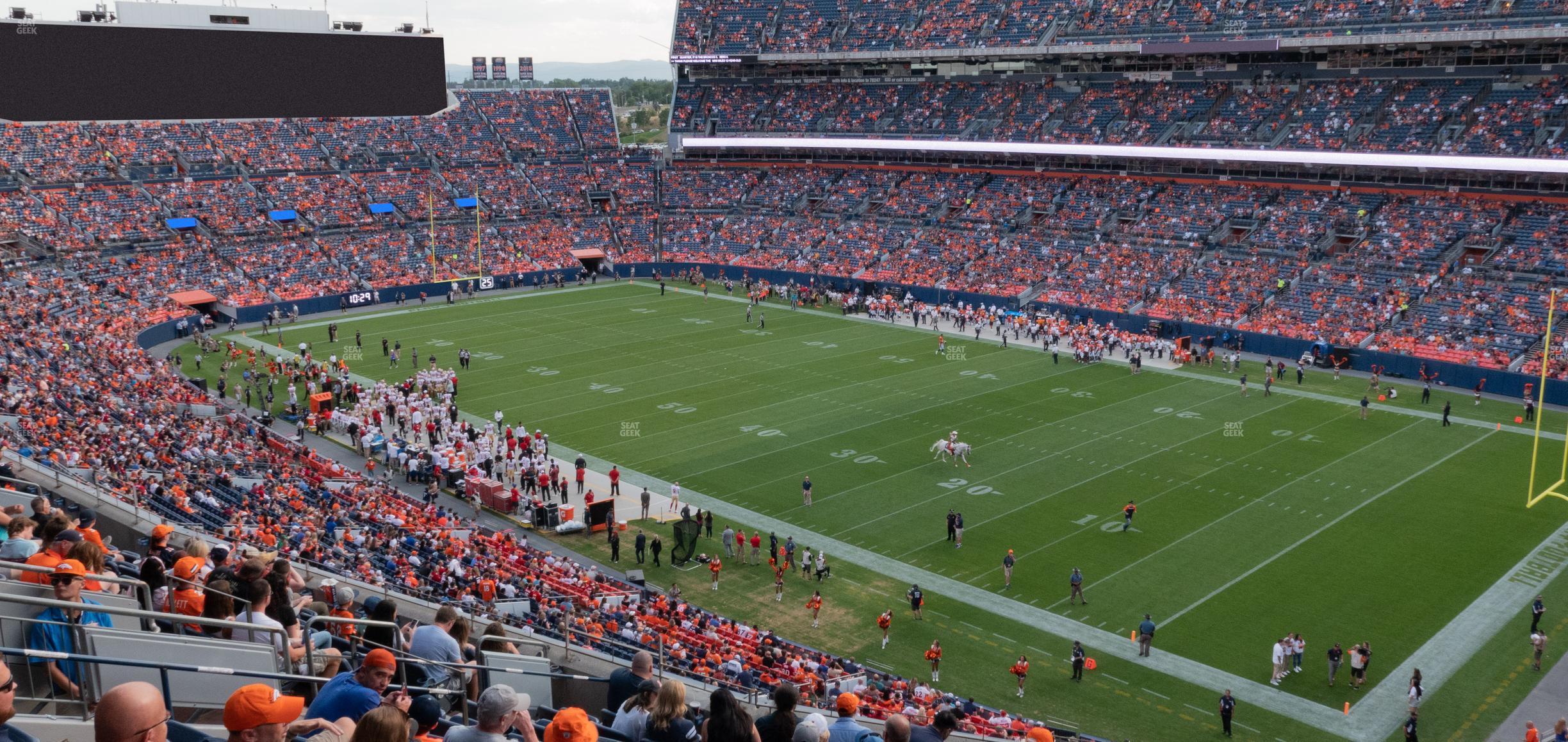 Seating view for Empower Field at Mile High Section 330