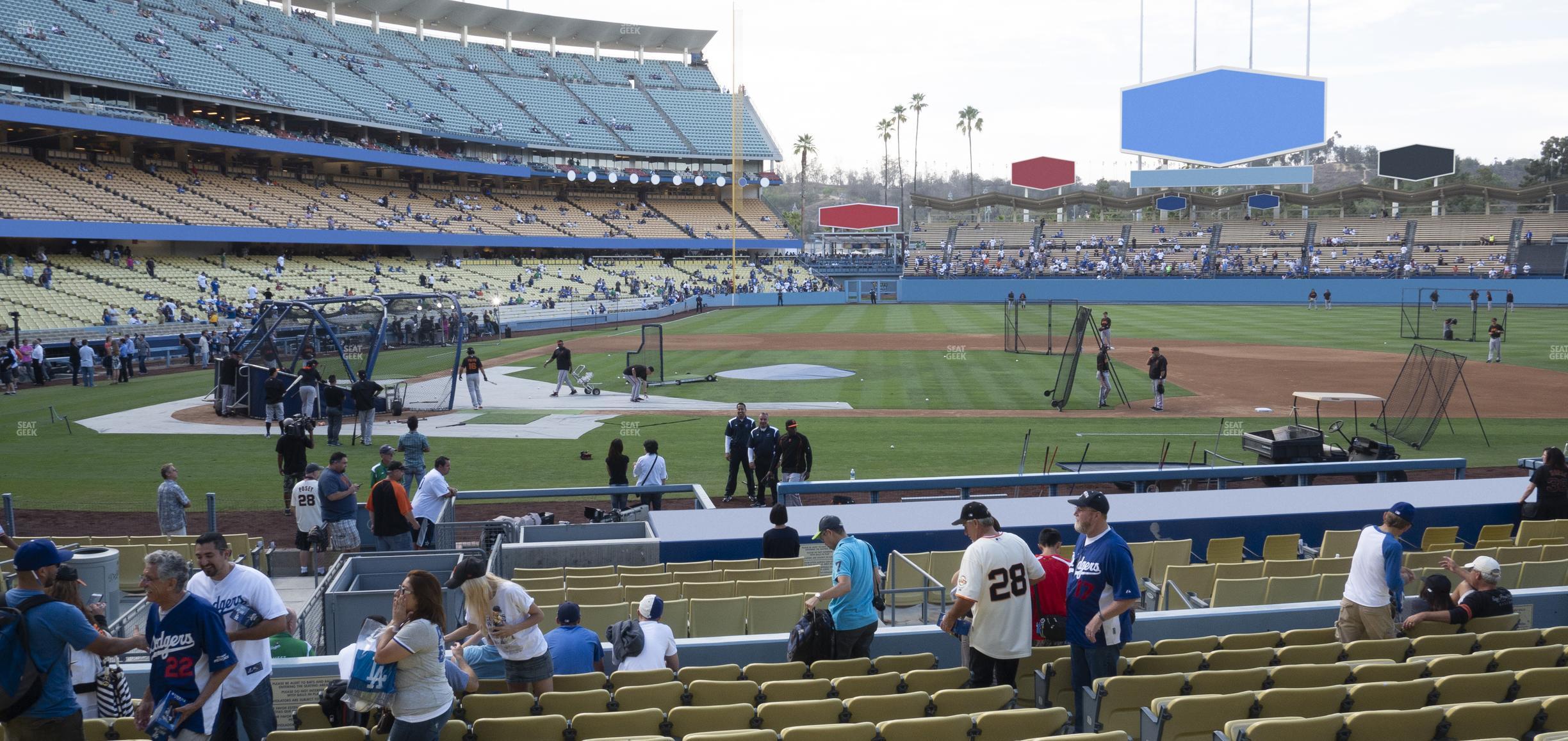 Seating view for Dodger Stadium Section 16 Fd