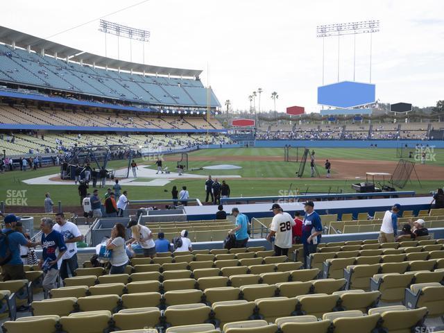 Seating view for Dodger Stadium Section 16 Fd