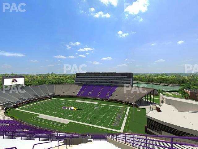 Seating view for Dowdy-Ficklen Stadium Section 213